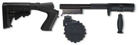 Adaptive Tactical Venom Conv Kit 12Ga Black Kit Includes 10Rd Drum Mag Standard Forend and Stock Mossberg SE-500 Series