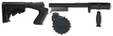 Adaptive Tactical Venom Conv Kit 12Ga Black Kit Includes 10Rd Drum Mag Standard Forend and Stock Mossberg SE-590 Series