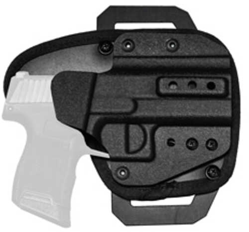 Adaptive Tactical OmniCarry Outside Waistband Holster Multi Fit Micro Pistol Kydex Black Right Hand HT-01006-R