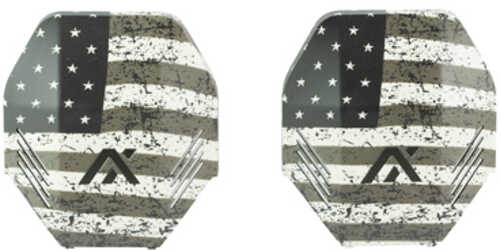 AXIL MX Plate Fits MX Pro/Electronic/Passive Earmuffs  Freedom American Flag Print MX-PLT-FREE