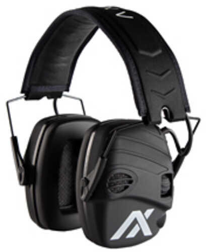AXIL TRACKR Electronic Earmuff Matte Finish Black Includes 2 AAA Batteries TRACKR-B