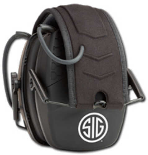 AXIL SIG TRACKR Blu Bluetooth Tactical Earmuff Matte Finish Black 2 AAA Batteries Included TRACKRBT-BS