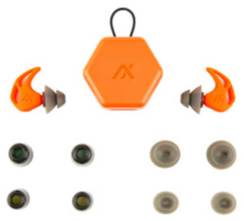 AXIL X20 Earplugs Red Includes (3) Silicon Tips (2) Foam Tips and Pocket Carry Case X20-RED