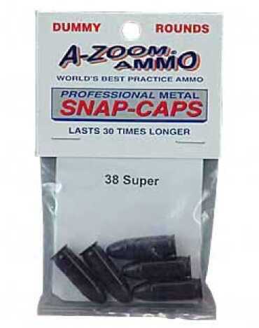 A-Zoom Snap Caps 38 Super 5/Pack 15158
