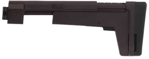 B5 Systems AK Stock Mounts to the Factory Folding Trunnion Via the 5.5mm Pin Matte Finish Plum AKM-1490