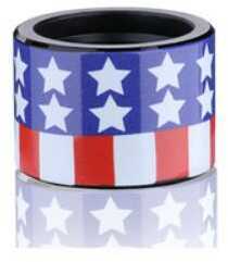 Backup Tactical Pistol Thread Protector American Flag Finish 1/2X28