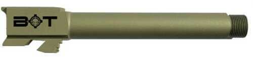 Backup Tactical Threaded Barrel 9MM For Glock 17 OD Green Finish Ships with FRAG-ODG Color Matching Prot