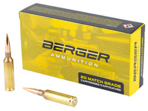 Berger Bullets Hybrid Target 6MM Creedmoor 105 Grain 20 Rounds per Box 65-20020