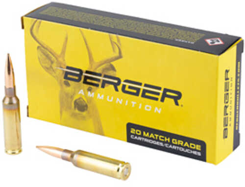 Berger Bullets Classic Hunter 6.5 Creedmoor 135 Grain Boat Tail Large Rifle Primer 20 Rounds per Box 65-31031