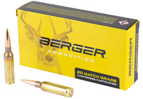 Berger Bullets Elite Hunter 6.5 Creedmoor 156 Grain Boat Tail 20 Rounds per Box 65-31070