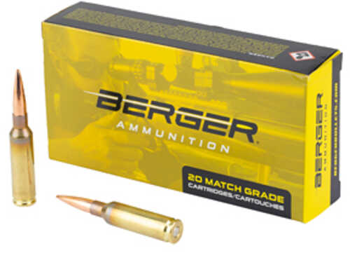 Berger Bullets Long Range Hybrid Target 6.5 Creedmoor 144 Grain 20 Rounds per Box 65-31081