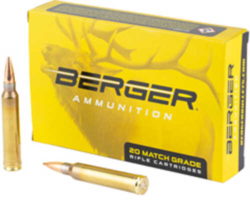 Berger Bullets Classic Hunter 300 Winchester Magnum 185 Grain Boat Tail 20 Rounds per Box 65-70020
