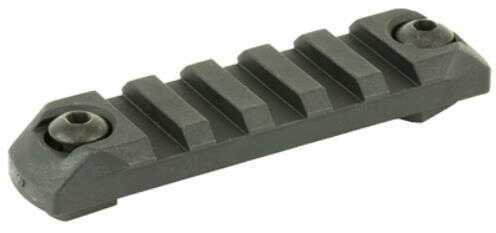 Bravo MCMR1913N3BL BCM M-Lok Compatible Picatinny Rail Section 3" Polymer Black