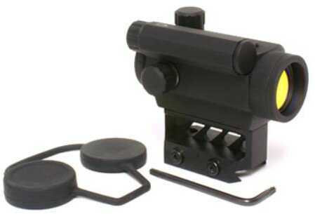 Black Spider LLC Red Dot Sight Fits Picatinny Finish 3 MOA Center with Lens Covers Lower 1/3 Mount Auto-dimmin