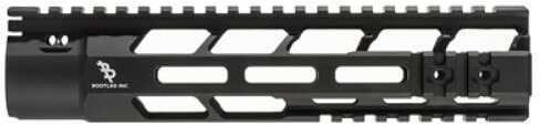 Bootleg MLok Handguard with KMR Mounting Hardware Extruded 6061 Aluminum Mil Spec Anodizing Fits AR Rifles 9.2" Bla