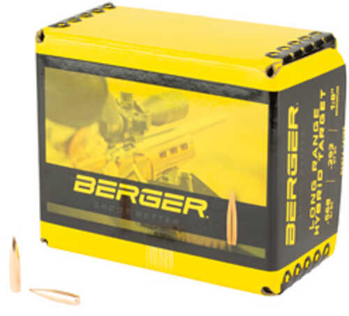 Berger Bullets 500 243 Caliber 6MM 109Gr .243 Hybrid Target Lead and Copper 24785