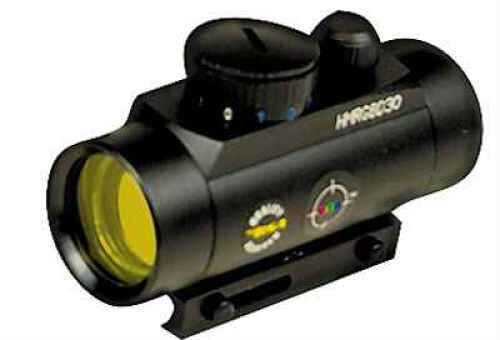 BSA Optics HMRGBD30CP Red Dot 30mm Objective 5MOA Green or Blue Black Color