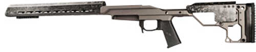 Christensen Arms Modern Precision Rifle Chassis Tungsten Cerakote Fits Remington 700 Short Action 17" M-Lok Forend 810-0