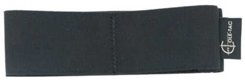 Cole-tac Elastic Organizer 2-cell Velcro Loop Backing Black Ee2002