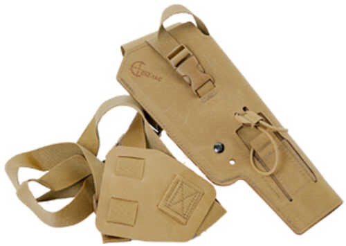 Cole-TAC Varmint Wrangler Chest Holster Fits Most 22LR Suppressor Host (Ruger MK Series/M&P22/Buckmark/TX22) with Suppre