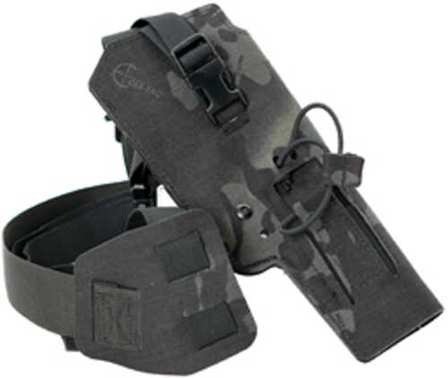 Cole-TAC Varmint Wrangler Chest Holster Fits Most 22LR Suppressor Host (Ruger MK Series/M&P22/Buckmark/TX22) with Suppre