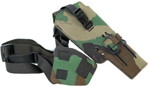 Cole-TAC Varmint Wrangler Chest Holster Fits Most 22LR Suppressor Host (Ruger MK Series/M&P22/Buckmark/TX22) with Suppre