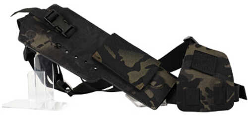 Cole-TAC Varmint Wrangler XL Chest Holster Fits Most Full Size Pistols with Suppressors Attached and Weapon Mounted Ligh