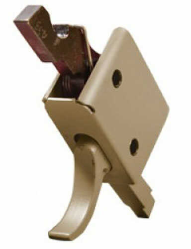 CMC Triggers Corp Match Single Stage Curved Fits Small Pin AR Flat Dark Earth 91501FDE