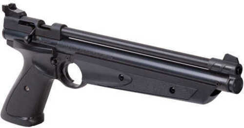 Crosman Variable Pump Air Pistol 22 Caliber 460 Feet Per Second 10.1" Barrel Black Synthetic Stock Single Shot P1322