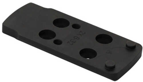 Colt's Manufacturing 1911 Optic Plate DeltaPoint Pro Footprint Fits Optics Ready Colt 1911 Matte Finish Black SP301328