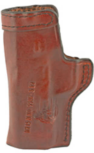 Don Hume H715-M Clip-On Holster Inside the Pant Fits S&W M&P Shield EZ 2.0 9MM Right Hand Brown Leather J168415R