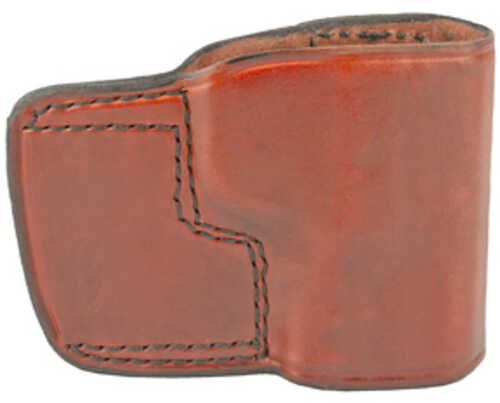 Don Hume JIT Slide Holster Fits S&W M&P Shield EZ 2.0 9MM Right Hand Brown Leather J967220R