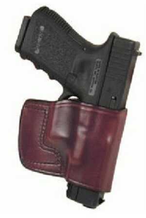 Don Hume JIT Slide Holster Right Hand Brown 3.5" Kahr P9 Leather J980010R
