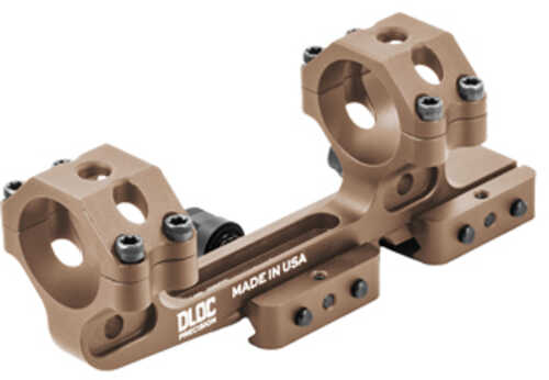 IRAYUSA Cantilever Scope Mount 30mm 1.53" Height Hardcoat Anodized Finish Tan Fits Picatinny DLOC-C130-1535-T