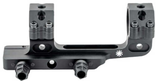 IRAYUSA Cantilever Scope Mount 30mm 1.63" Height Hardcoat Anodized Finish Black Fits Picatinny DLOC-C130-1630-B