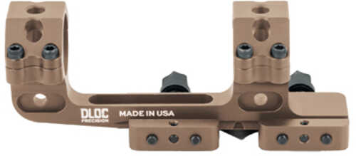 IRAYUSA Cantilever Scope Mount 30mm 1.63" Height Hardcoat Anodized Finish Tan Fits Picatinny DLOC-C130-1630-T