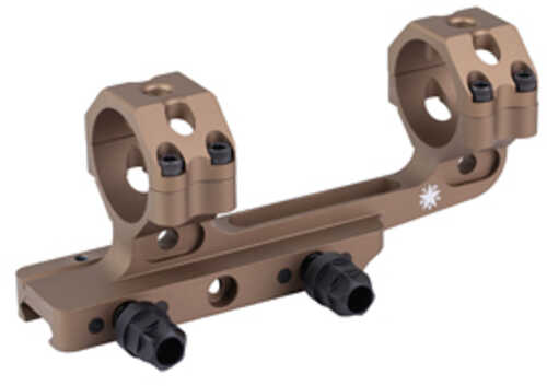 IRAYUSA Cantilever Scope Mount 34mm 1.53" Height Hardcoat Anodized Finish Tan Fits Picatinny DLOC-C134-1535-T