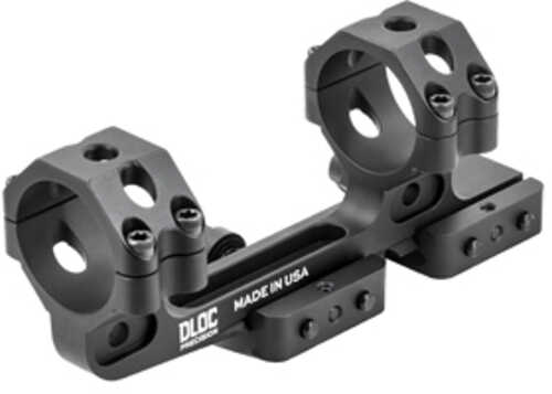 IRAYUSA Cantilever Scope Mount 34mm 1.63" Height Hardcoat Anodized Finish Black Fits Picatinny DLOC-C134-1630-B