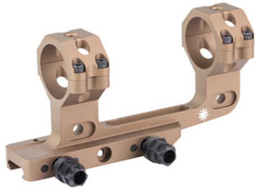 IRAYUSA Cantilever Scope Mount 34mm 2.05" Height Hardcoat Anodized Finish Tan Fits Picatinny DLOC-C134-2050-T