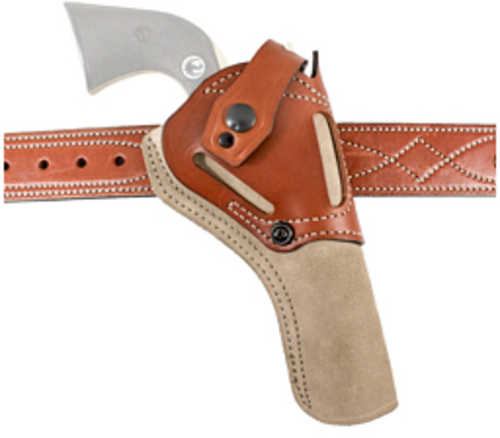 DeSantis Gunhide 189Nj9QZ0 Wild Hog OWB Natural Leather Belt Fits Heritage Rough Rider And Ruger Wrangler 1.75" Wid