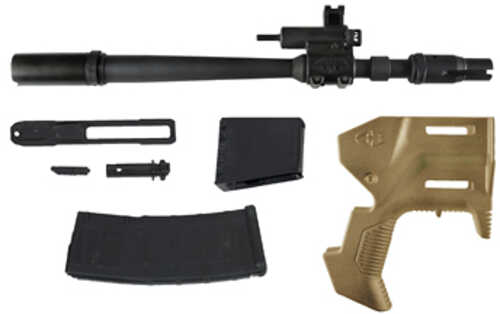 Desert Tech MDRX Conversion Kit Side Eject 5.56 NATO 11.5" Threaded Barrel Flat Dark Earth 30Rd 1 Magazine