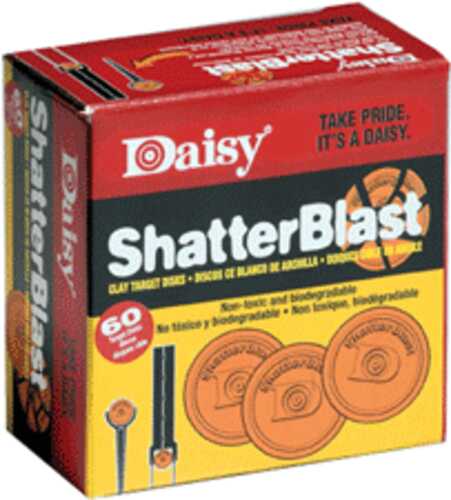 Daisy Shatterblast Targets Inlcudes 60-2" Orange Clay 990873-406