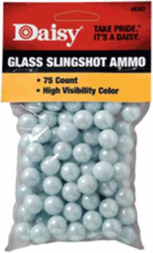 DAISY PRODUCTS 1/2In Glass Slingshot Ammo 75/CT