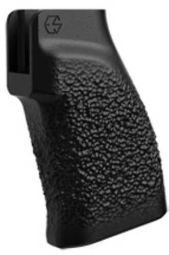 Edgar Sherman Design Pebble Grip Fine Texture Fits AR Platform MatteFinish Black ESD-PEB-C-BLK