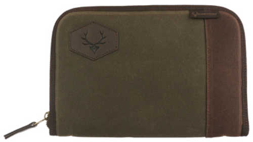 Evolution Outdoor Rawhide Series Pistol Case Fits Most Handguns Up to 12" Cotton Duck Canvas Construction Green 44379-EV