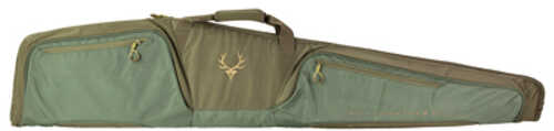 Evolution Outdoor Hill Country II Rifle Case 54"x11.5" 1680 Denier Poylester Green/Walnut Fits Scoped Rifles 44384-EV