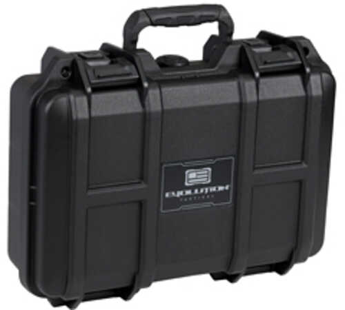 Evolution Outdoor Liberator Single Pistol Case 12.6"X9.41"X4.41" Polypropylene Construction Black SPC-31305
