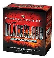 12 Gauge 3" Steel #4  1-1/4 oz 25 Rounds Federal Shotgun Ammunition