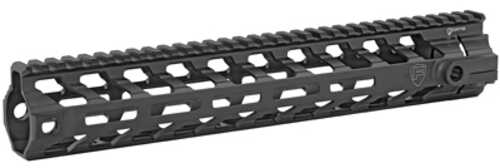 Fortis Manufacturing Inc. Rev II 12.4" Free Float Handguard Mlok Fits AR-15 Black