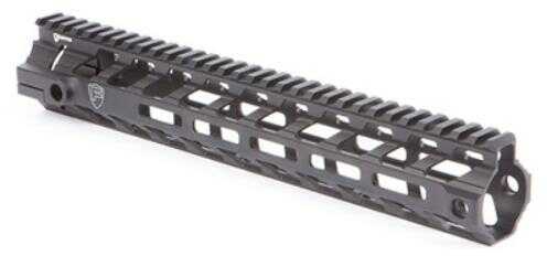 Fortis Manufacturing Inc. REV II Free Float Rail System 12" Continuous Picatinny Top MLOK at 3/6/9 Oclock Black An
